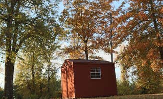 Jacquelyn S.'s photo of glamping accommodations at Mama Gaia’s Zen Garden near Gillham, AR