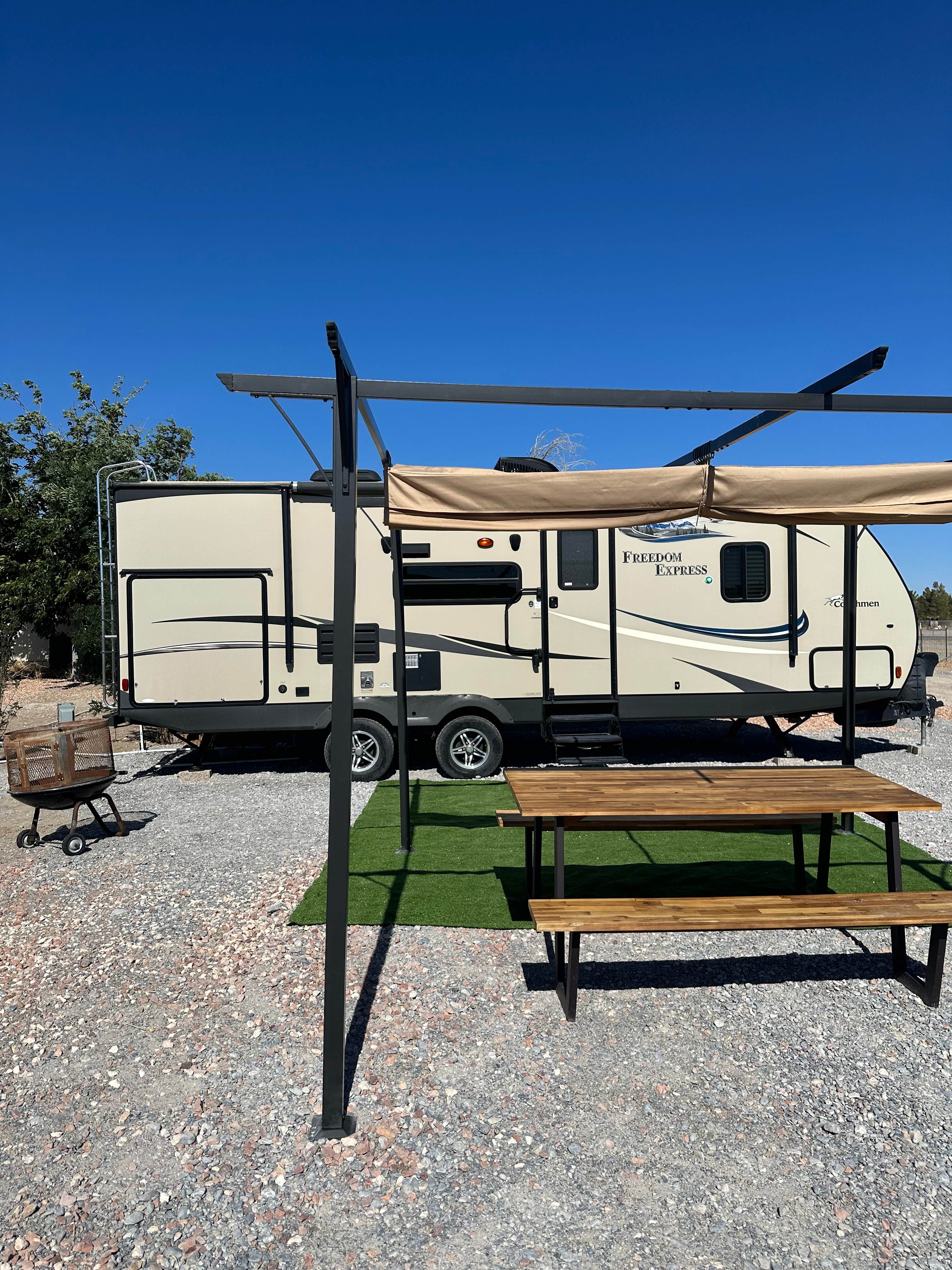 Jennifer N.'s photo of rv camping at Desert Get Away with Concerige near Pahrump, NV