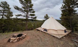 Camping near Buckaroo Bunkhouse Camping / Horses: Mydnyt Mountain, Florissant, Colorado