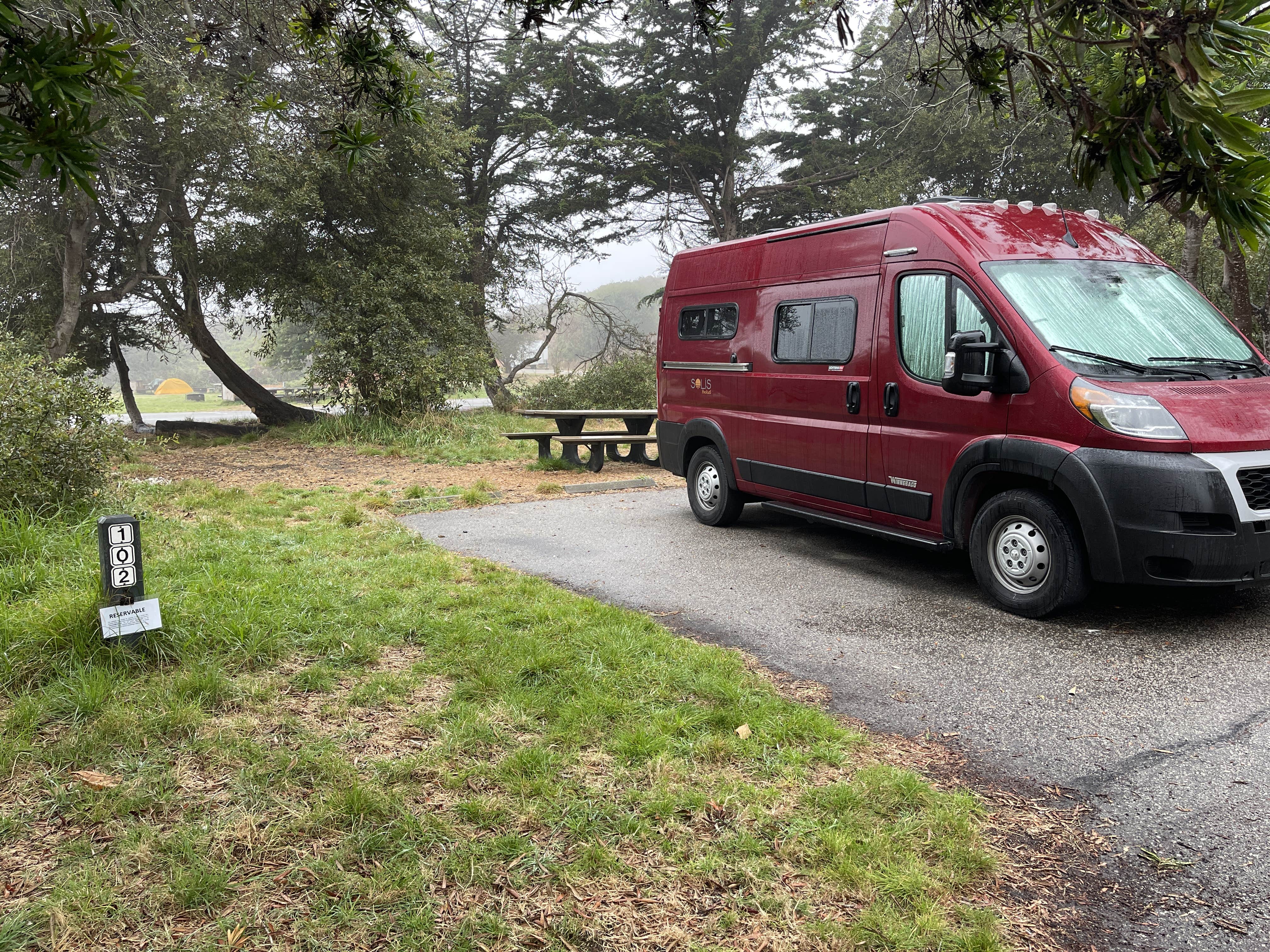 Lee D.'s photo of rv camping at San Simeon Creek Campground — Hearst San Simeon State Park near Bradley, CA