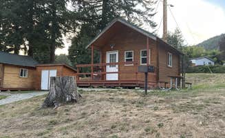 Lee D.'s photo of a cabin at Howard Miller Steelhead County Park near Concrete, WA