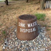 Oregon state parks are good at having ample sink waste disposals