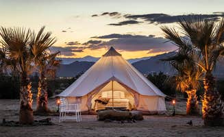 The Dyrt's photo at Yurt Tents 1 & 2 with Cowboy Pool near Twentynine Palms, CA