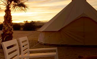 The Dyrt's photo at Yurt Tents 1 & 2 with Cowboy Pool near Pioneertown, CA