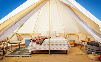 The Dyrt's photo at Yurt Tent #3 with Cowboy Pool near Yucca Valley, CA