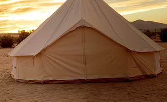 The Dyrt's photo at Yurt Tent #4 with Cowboy Pool near Landers, CA