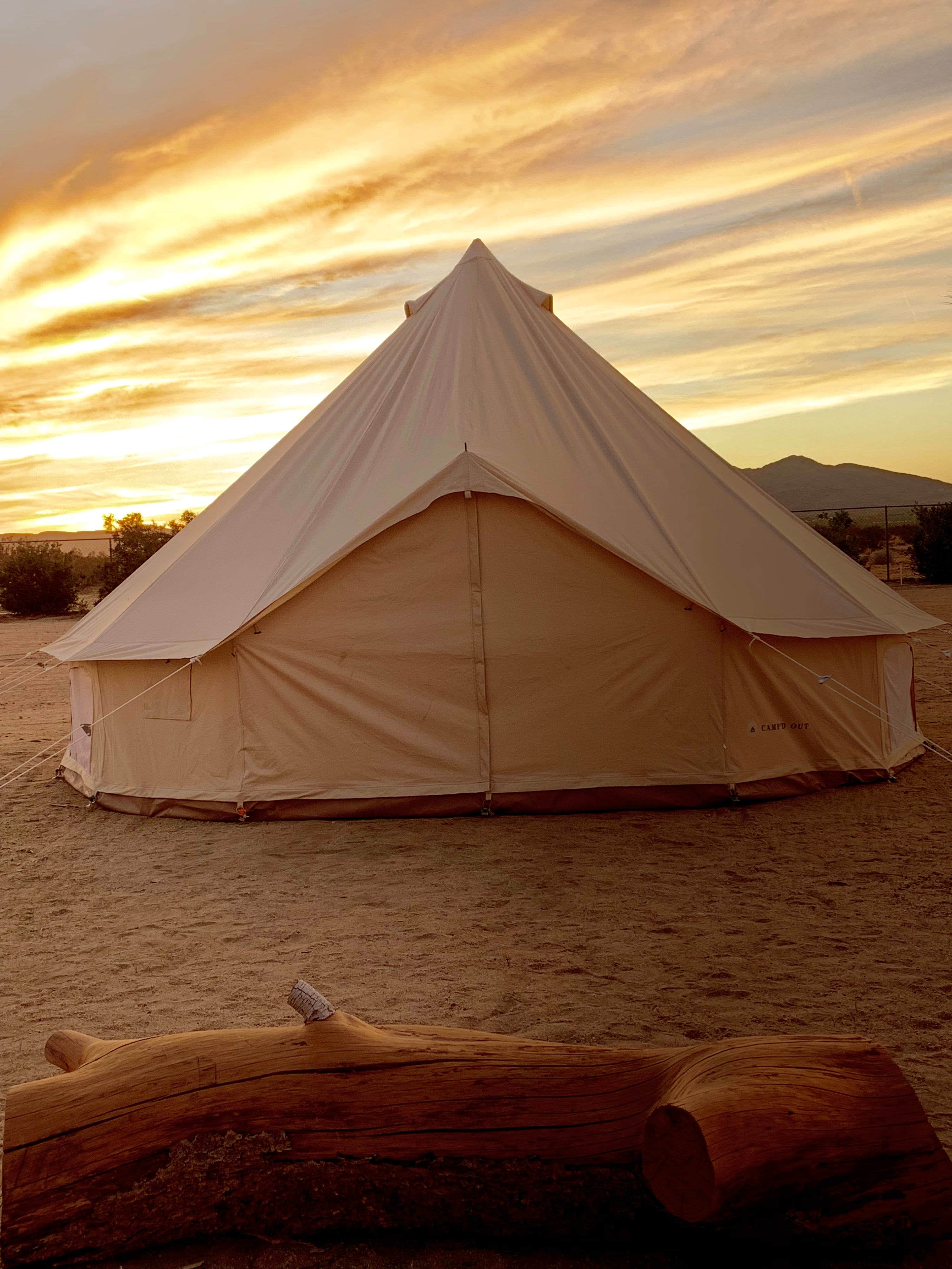 The Dyrt's photo at Yurt Tent #5 with Cowboy Pool near Pioneertown, CA