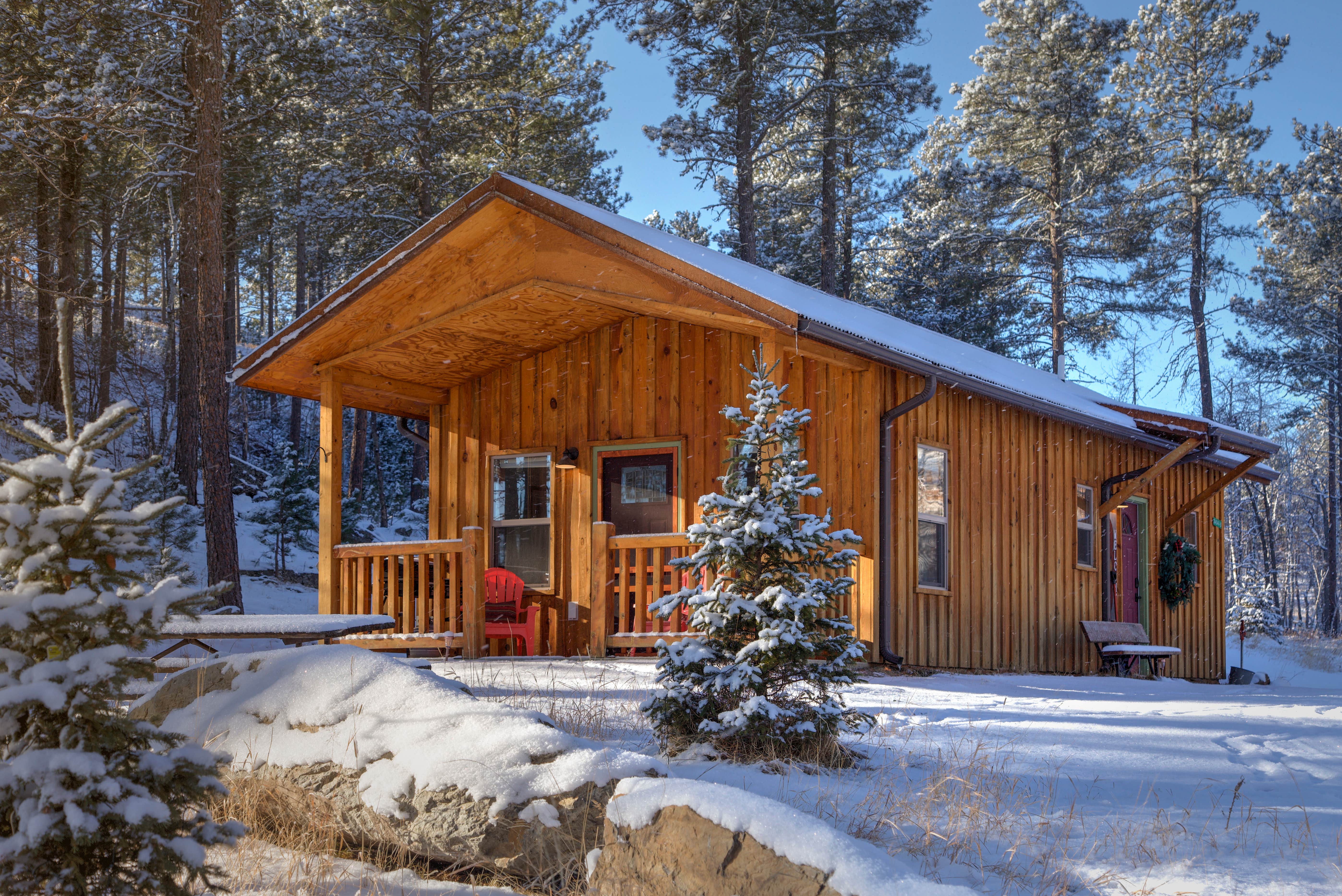 Julie S.'s photo of a cabin at Yak Ridge Cabins near Rapid City, SD
