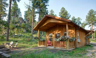Julie S.'s photo of a cabin at Yak Ridge Cabins near Silver City, SD