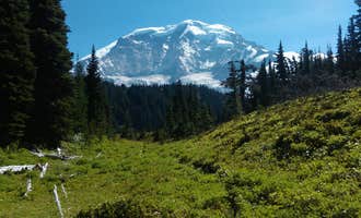 Camping near Camp Muir — Mount Rainier National Park: Mystic Camp — Mount Rainier National Park, Mount Rainier National Park, Washington