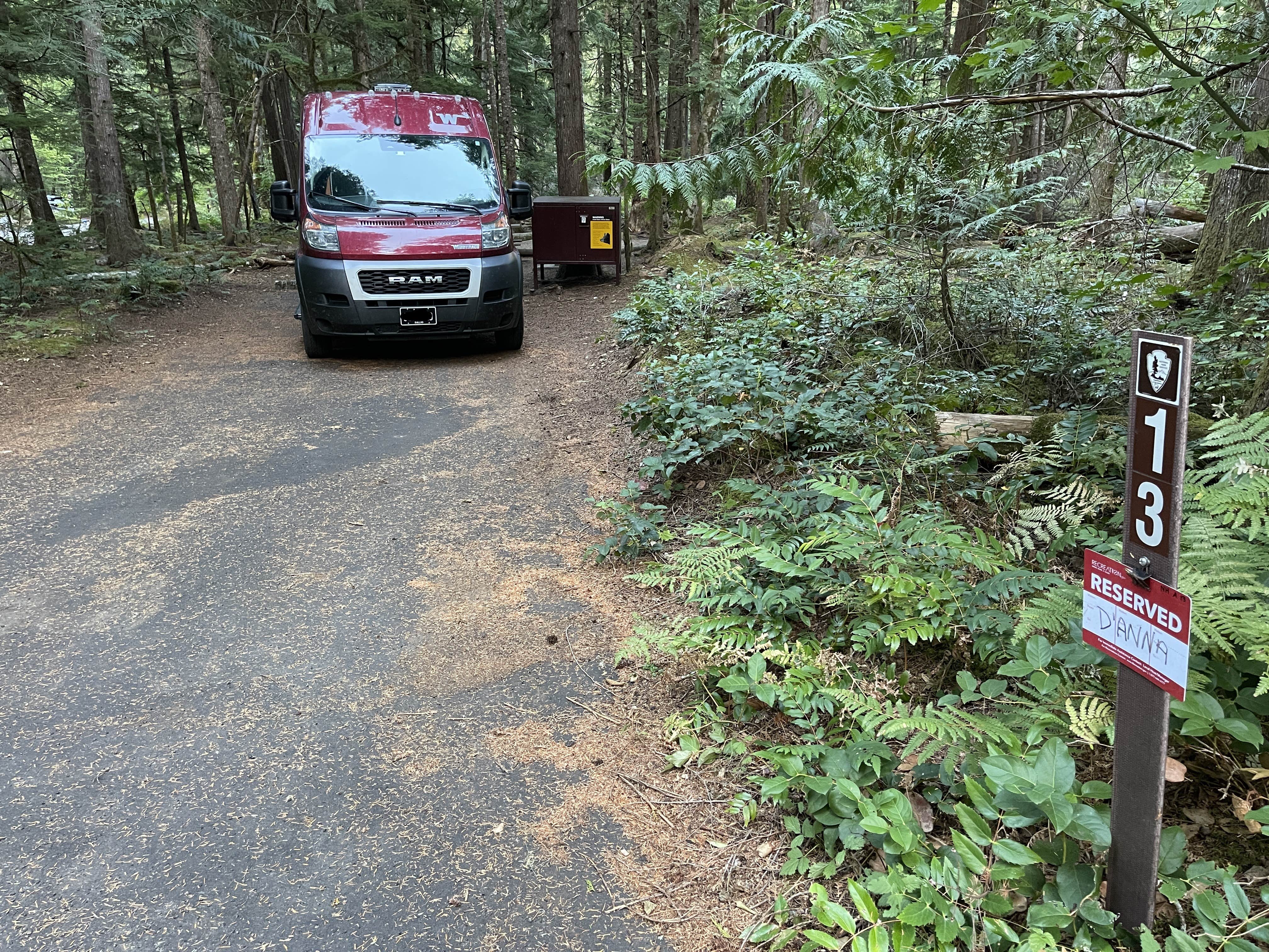 Lee D.'s photo of rv camping at Newhalem Creek Campground — Ross Lake National Recreation Area near North Cascades National Park