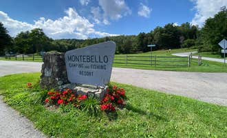 Camping near Love Ridge Mountain Lodging: Montebello Resort, Montebello, Virginia