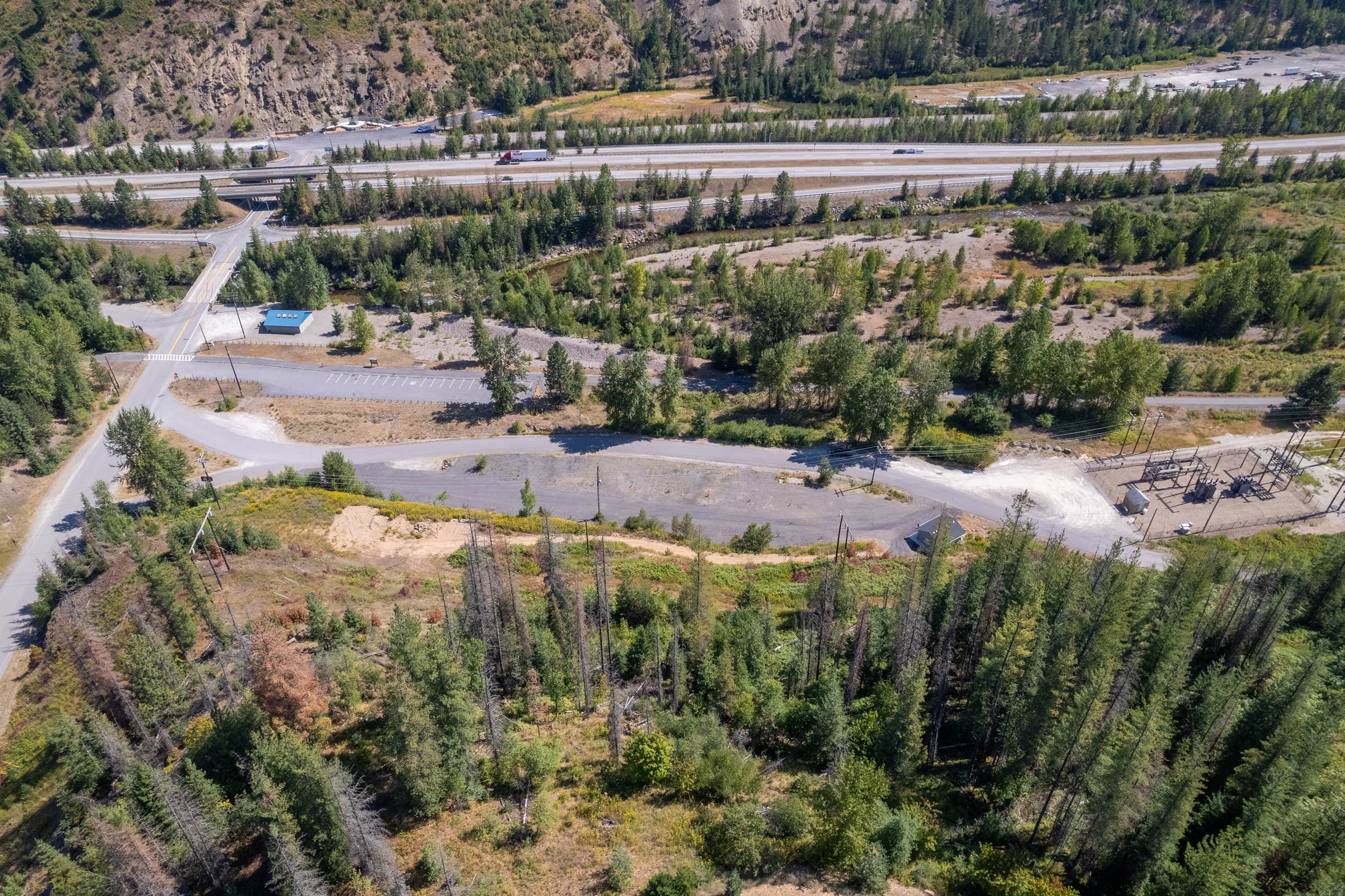 Camper-submitted photo at Big Creek RV Park near Saltese, MT