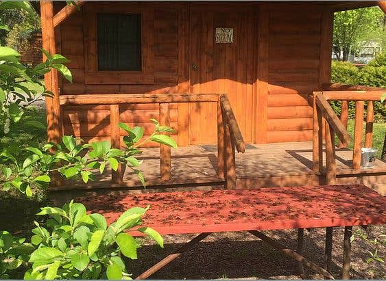 The Dyrt's photo of a cabin at River Bay Premier Camping Resort near Friendship, WI