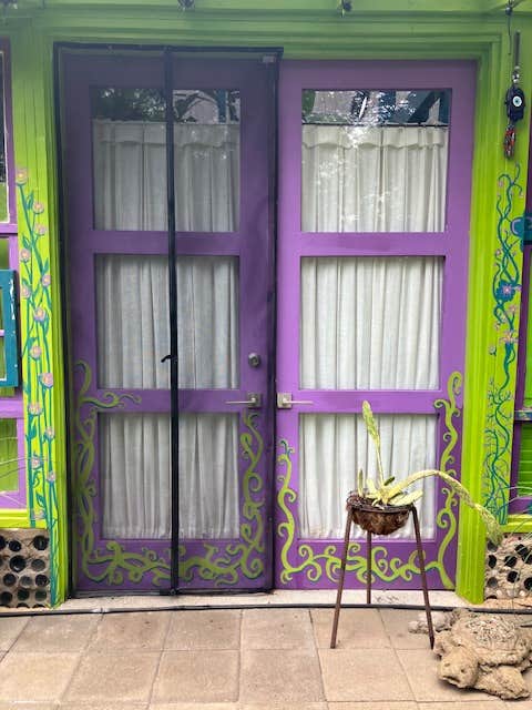 Camping near Plum Street Pad: The Purple Green House, Bastrop, Texas