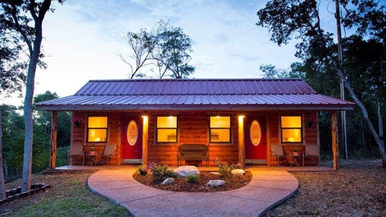 The Dyrt's photo of a cabin at Cabin 2 Rental 15 minutes from Magnolia and Baylor near Waco, TX