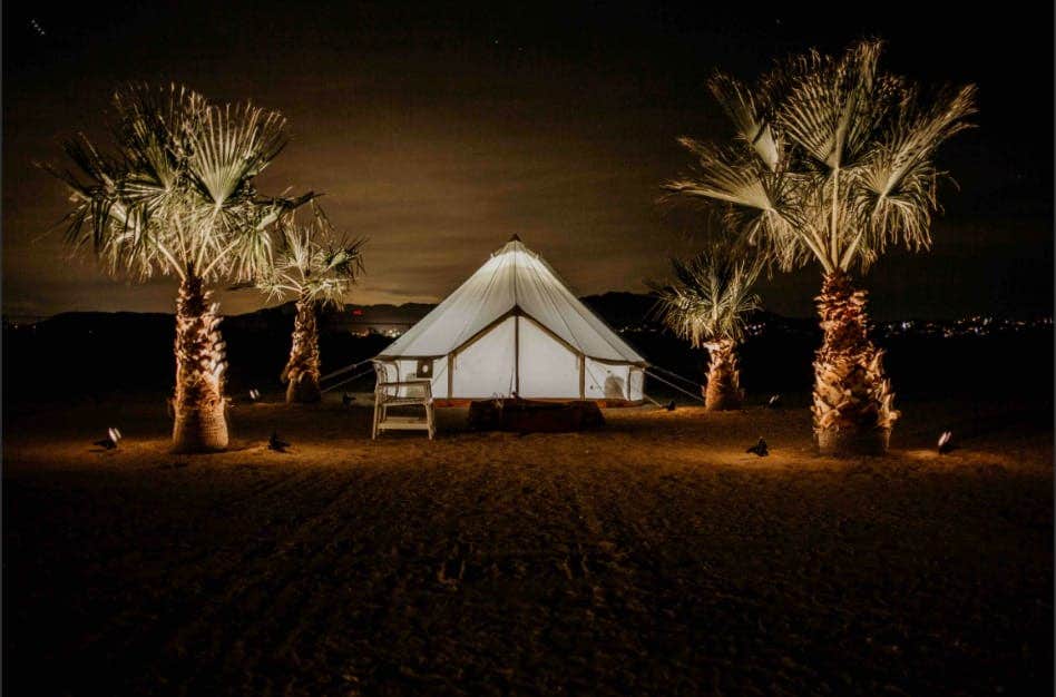 The Dyrt's photo at Yurt Tent #1 with Cowboy Pool near Yucca Valley, CA