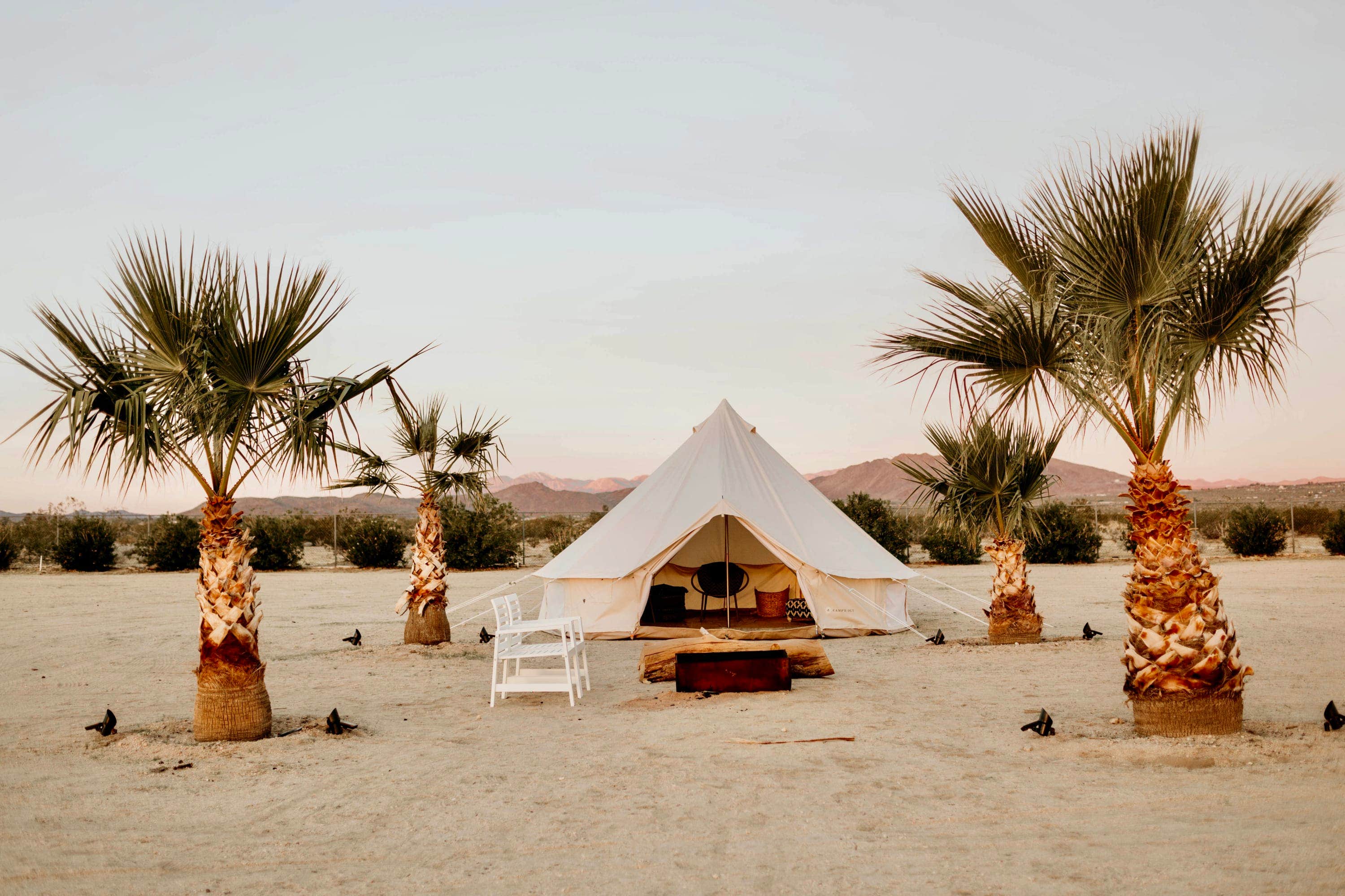 The Dyrt's photo at Yurt Tent #1 with Cowboy Pool near Pioneertown, CA