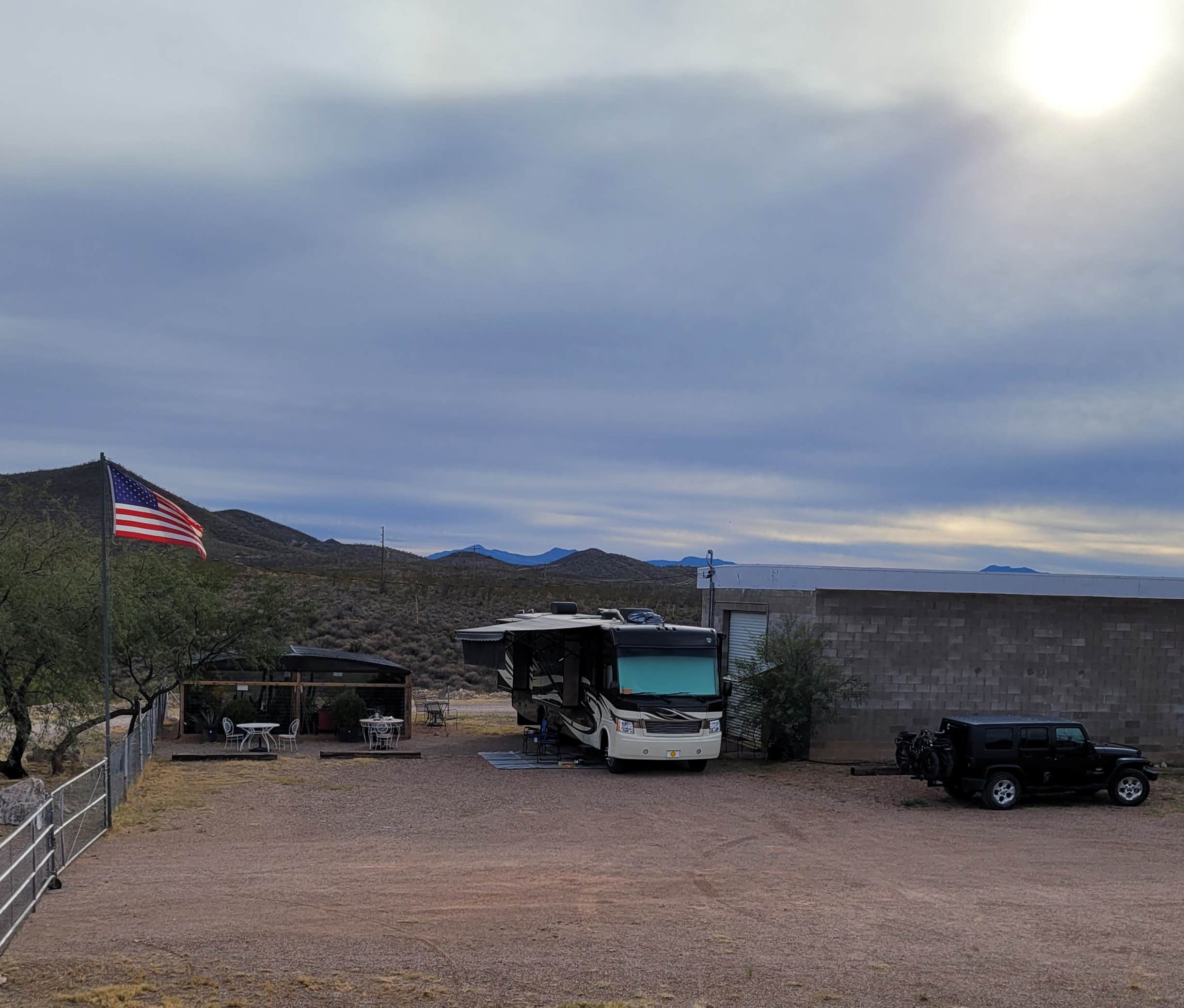 Camper-submitted photo at RV Parking at Third & Survey, Thombstone AZ near Tombstone, AZ