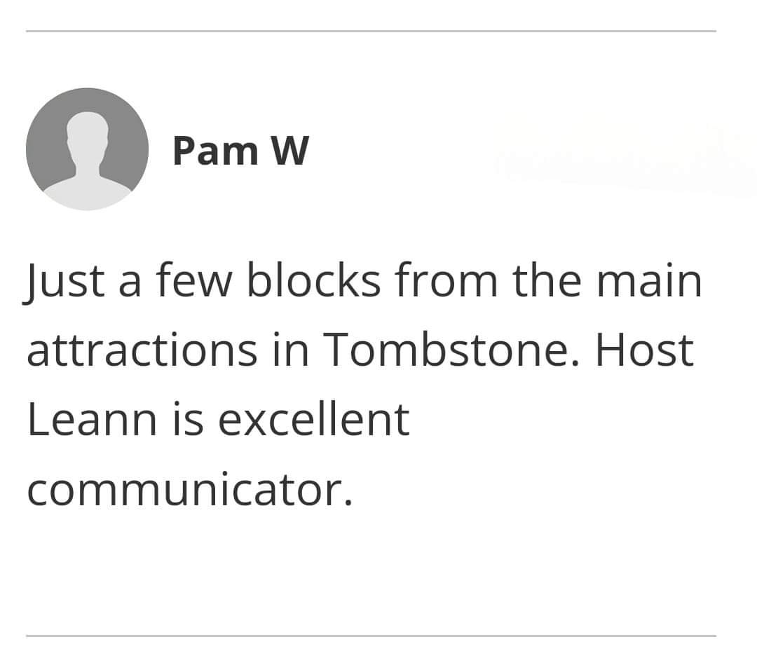 Camper-submitted photo at RV Parking at Third & Survey, Thombstone AZ near Tombstone, AZ