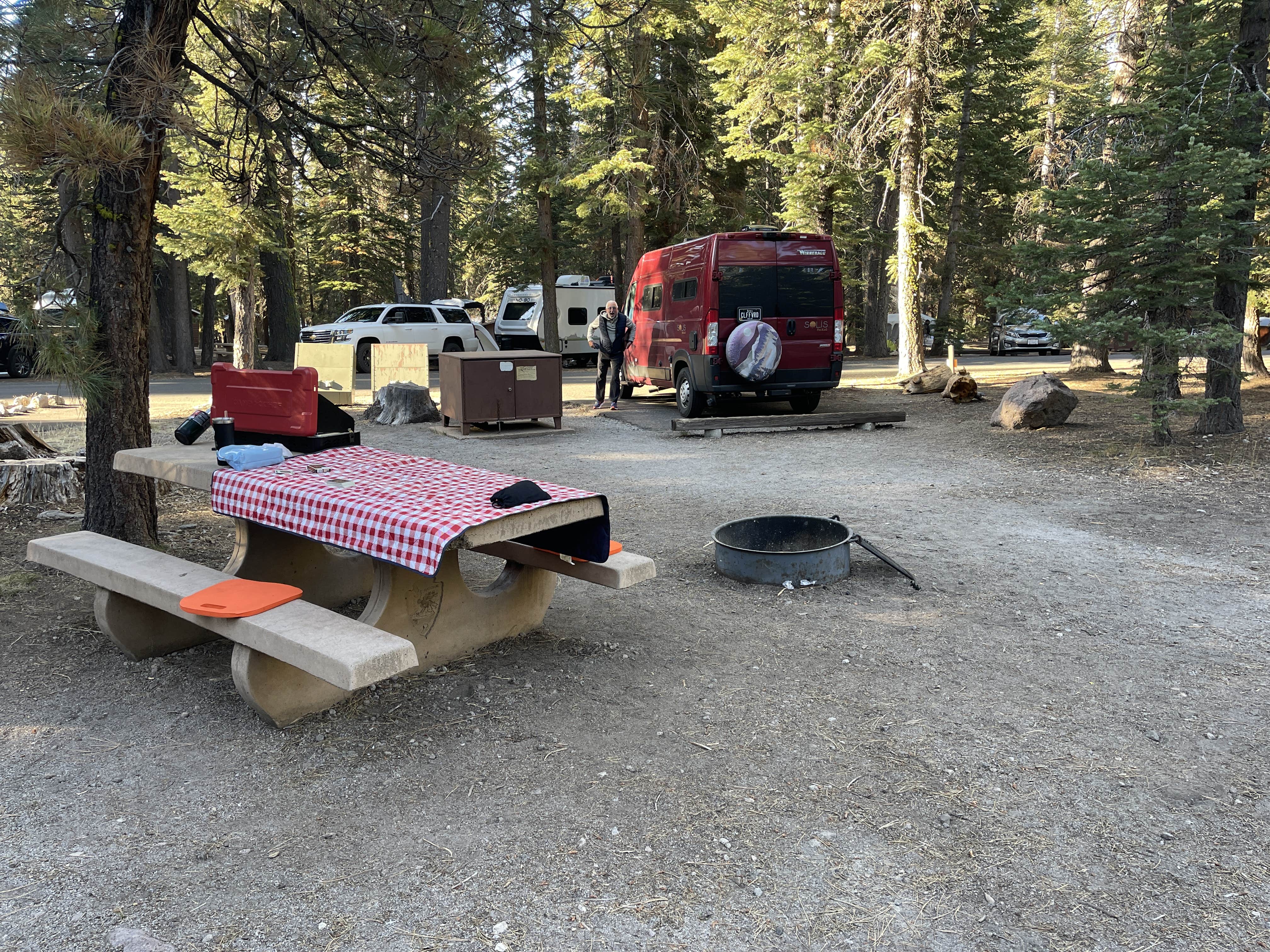 Lee D.'s photo of rv camping at Manzanita Lake Campground — Lassen Volcanic National Park near Mineral, CA
