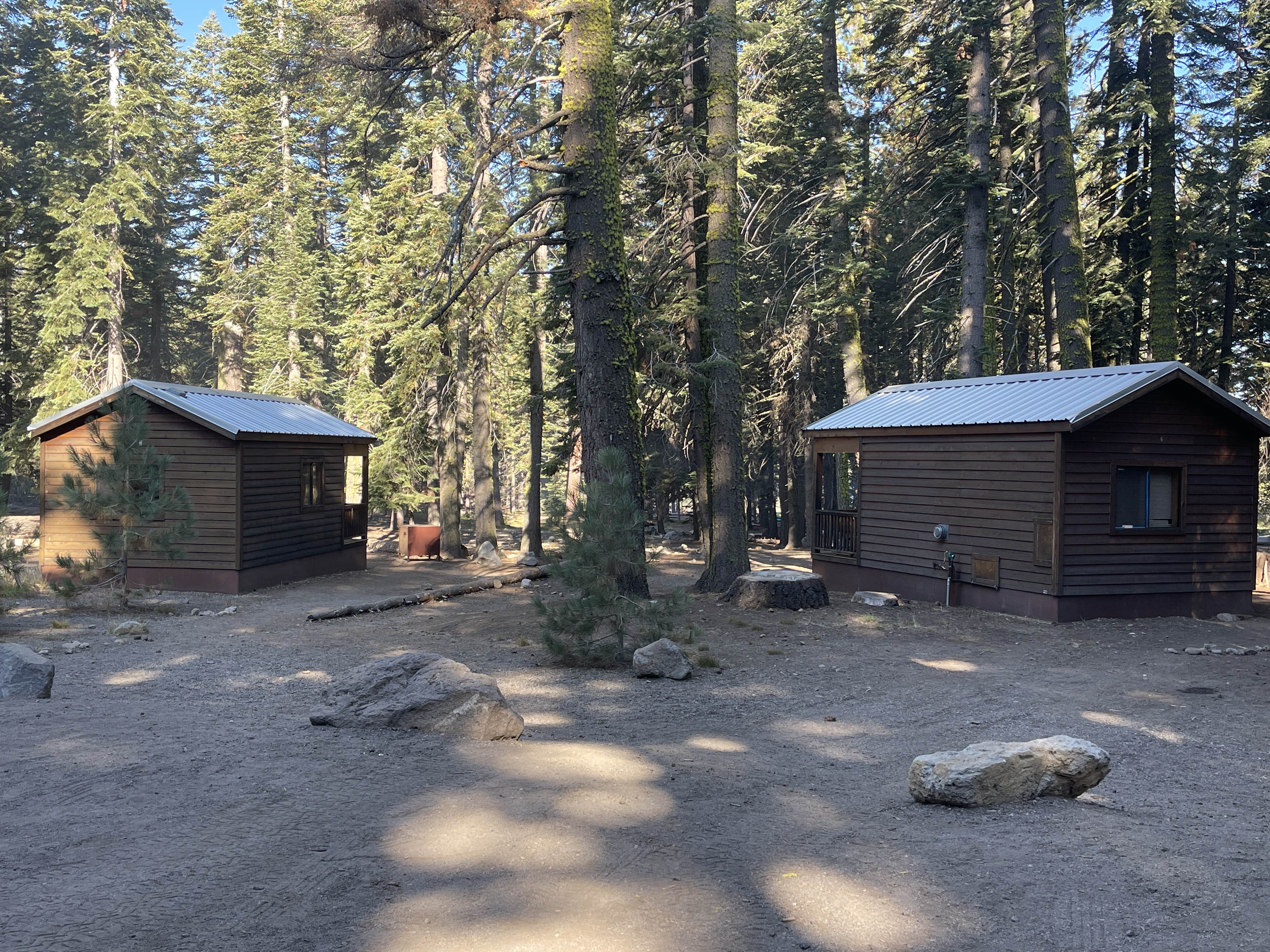 Lee D.'s photo of a cabin at Manzanita Lake Campground — Lassen Volcanic National Park near Belden, CA