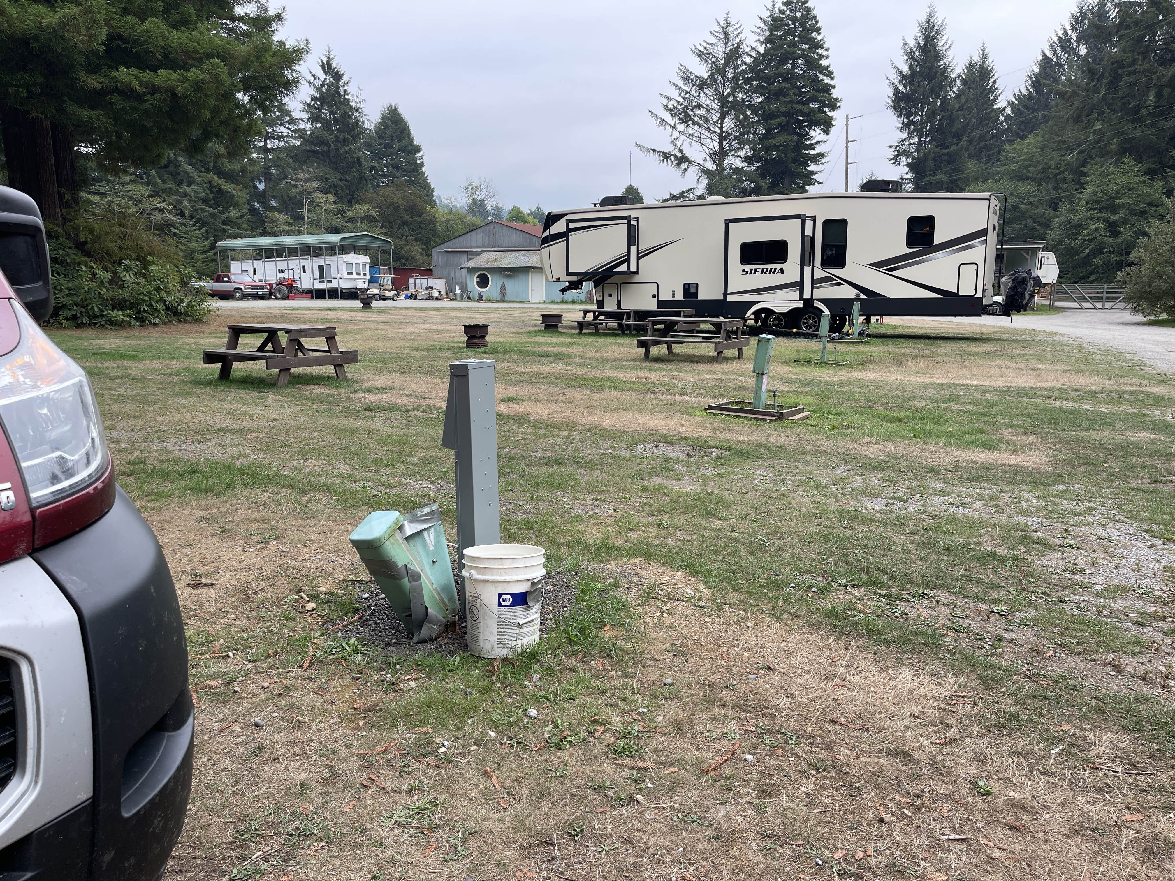 Lee D.'s photo of rv camping at Mystic Forest RV Park near Redwood National Park