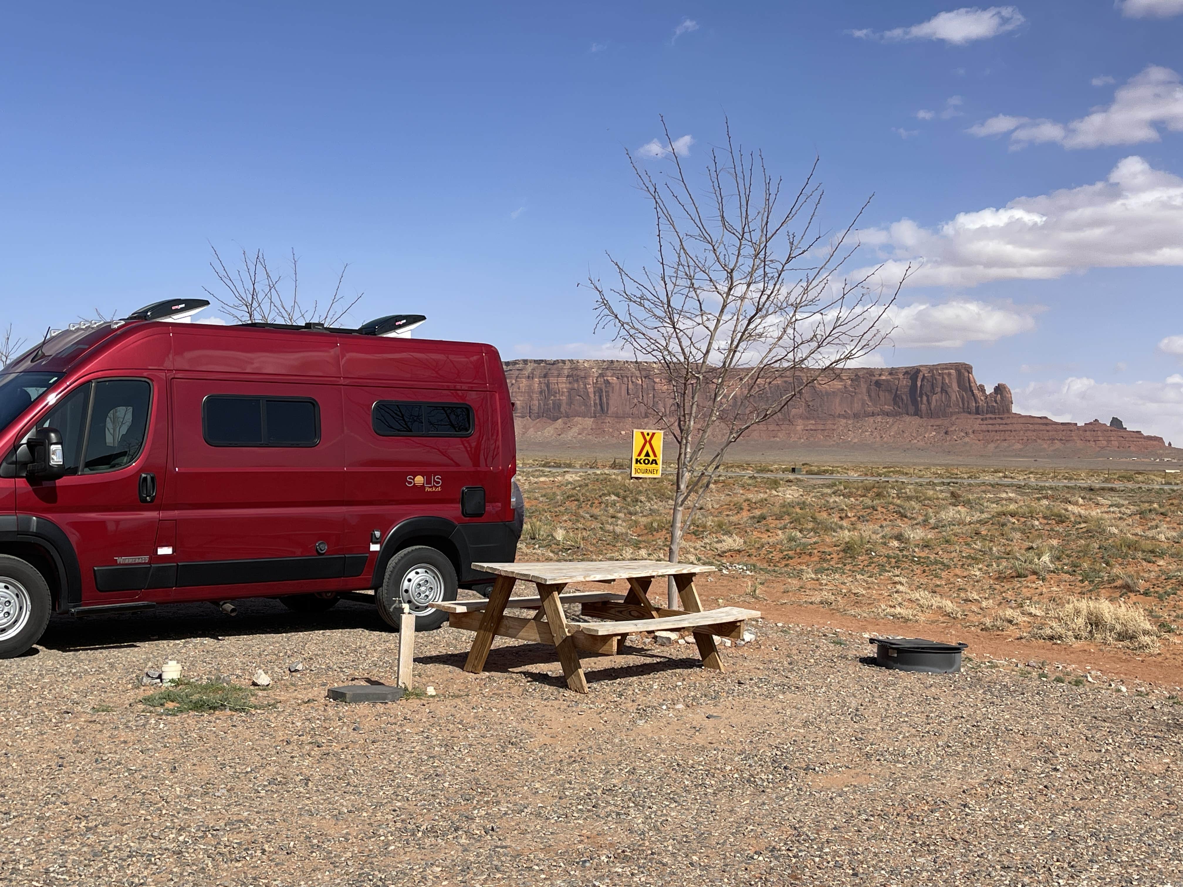 Lee D.'s photo of rv camping at Monument Valley KOA near Kayenta, AZ