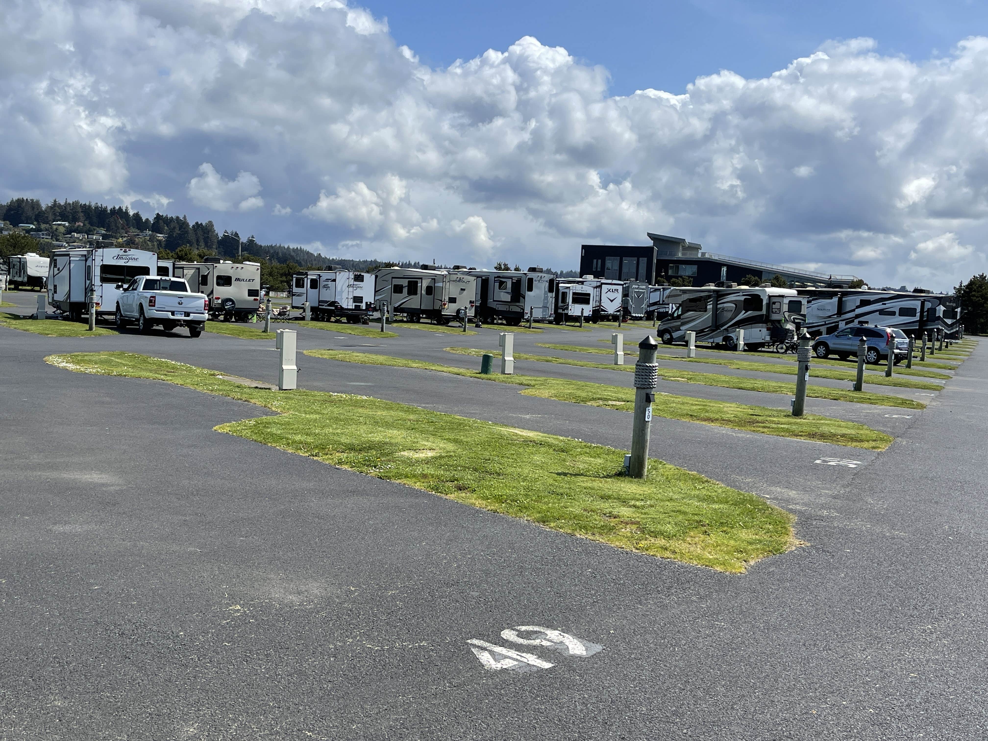 Lee D.'s photo of rv camping at Port of Newport RV Park & Marina near Alsea, OR