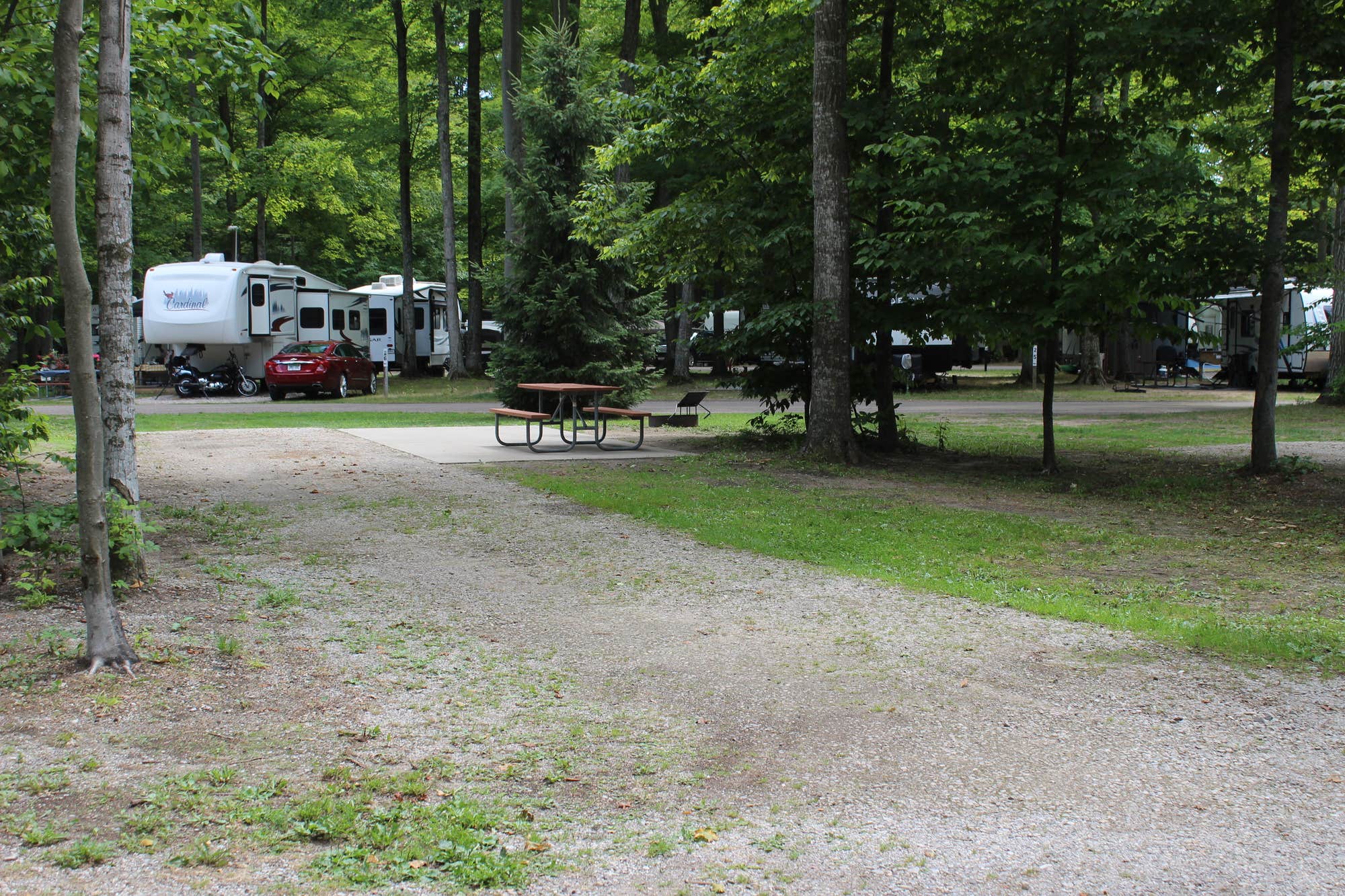 The Dyrt's photo of rv camping at Indigo Bluffs RV Park near Thompsonville, MI