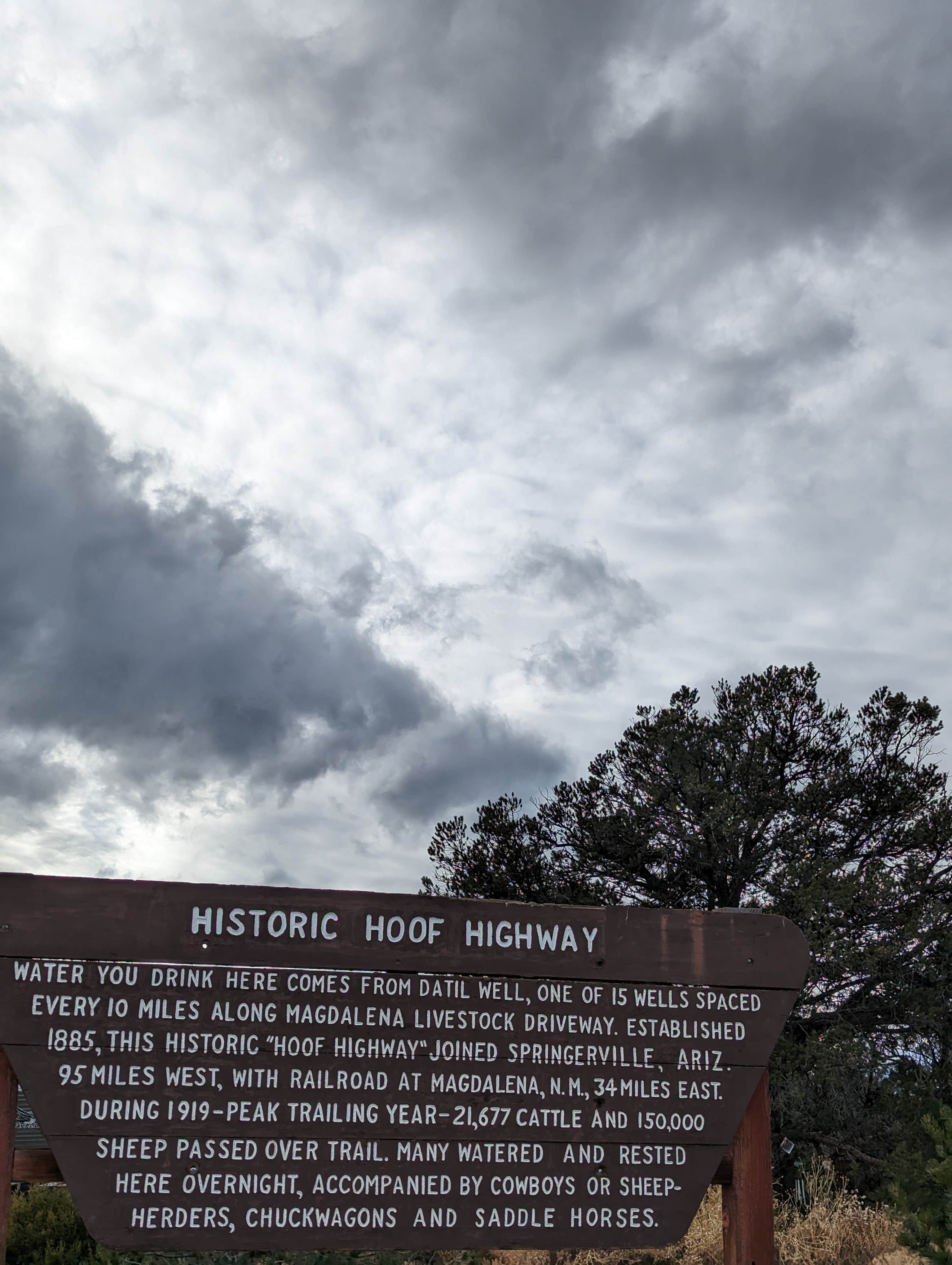 Camper-submitted photo at Datil Well Recreation Area Campground near Datil, NM