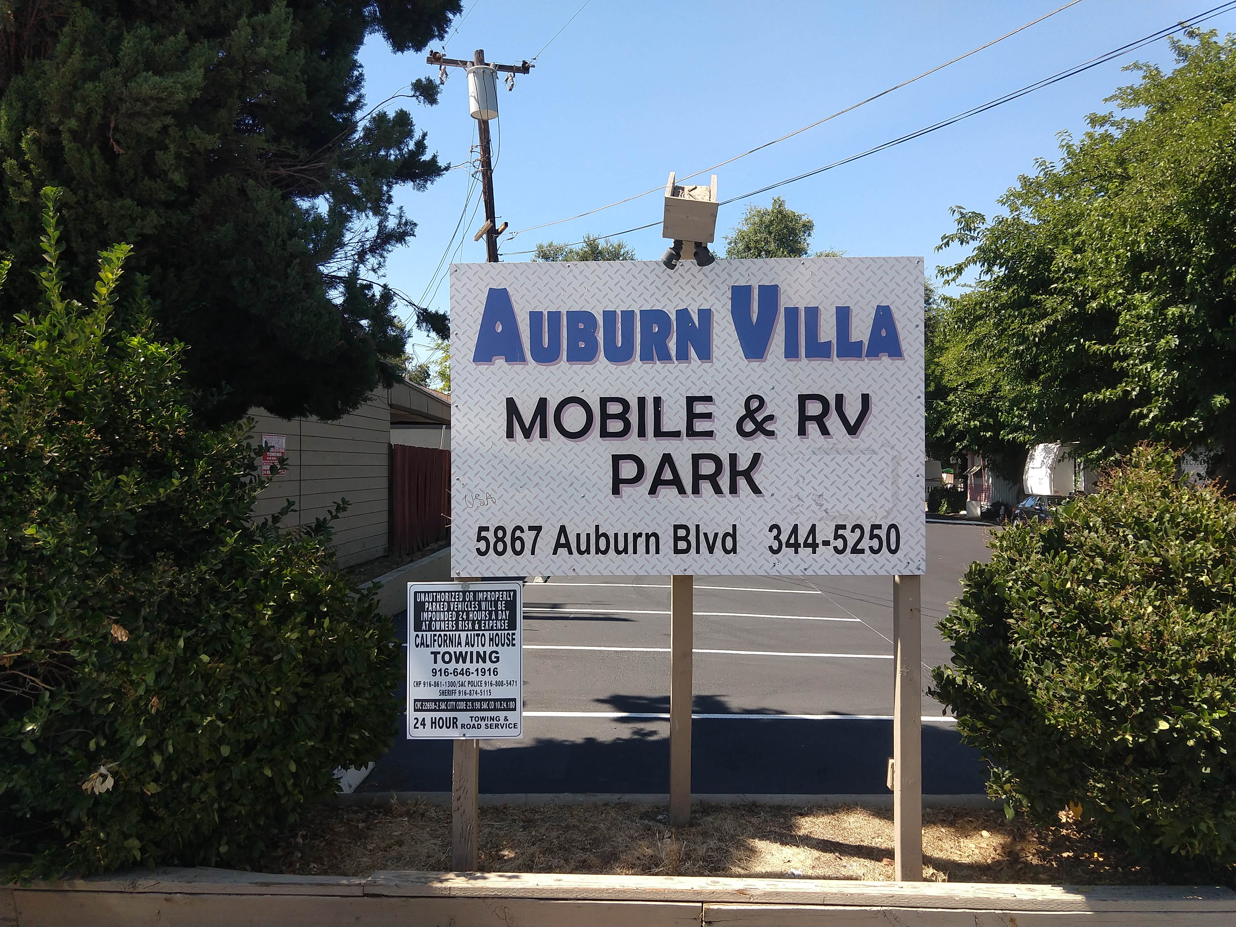 Camper submitted image from Auburn Villa Mobile Home & RV Park - 1