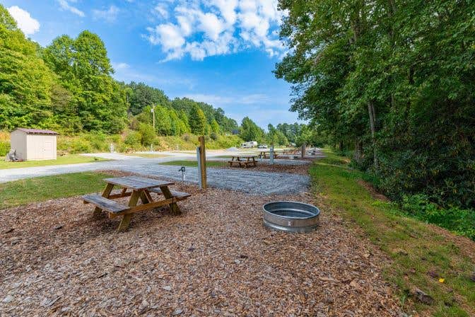Camper-submitted photo at Boylston Creek RV Park & Cabins near Candler, NC