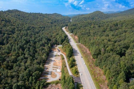 Camper-submitted photo at Boylston Creek RV Park & Cabins near Candler, NC