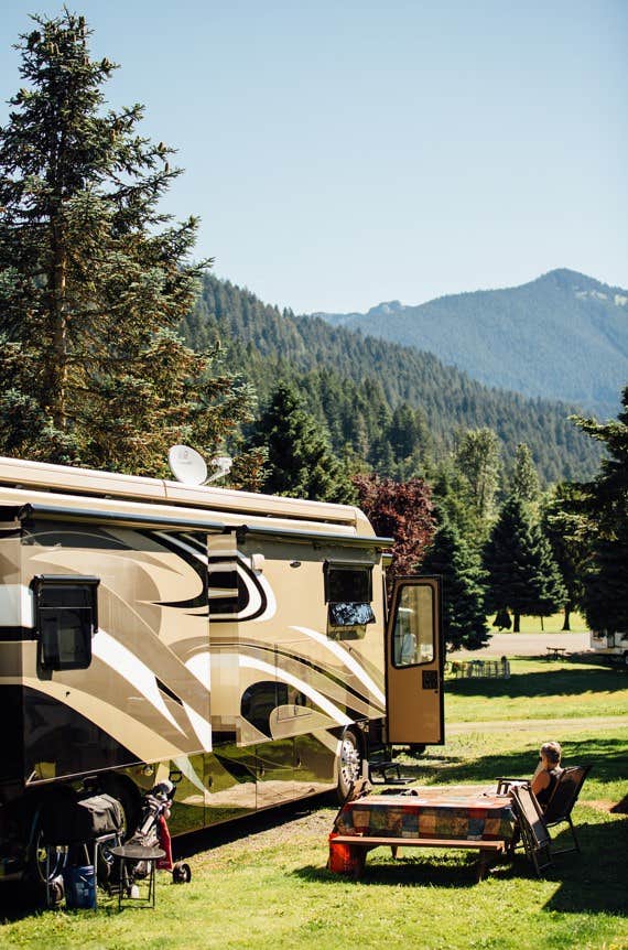 KM RESORTS's photo of rv camping at Maple Grove RV Resort (Randle) - KM Resorts near Orting, WA