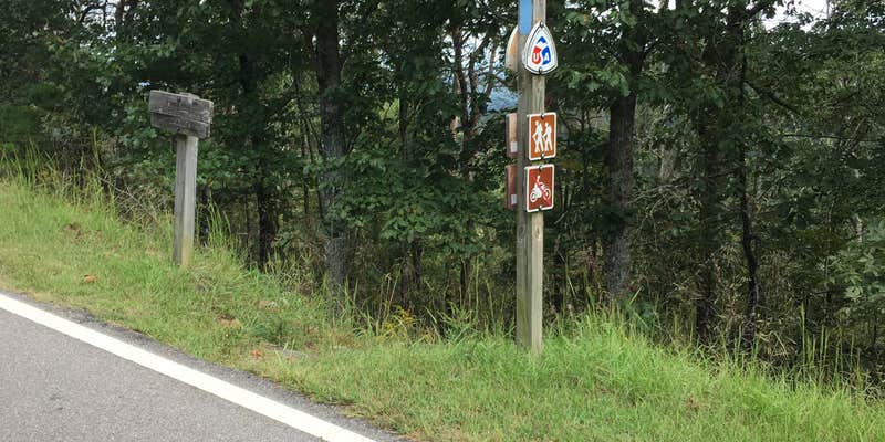 Camper submitted image from Pinhoti Trail Cave Creek Connector Backcountry Campground — Cheaha State Park