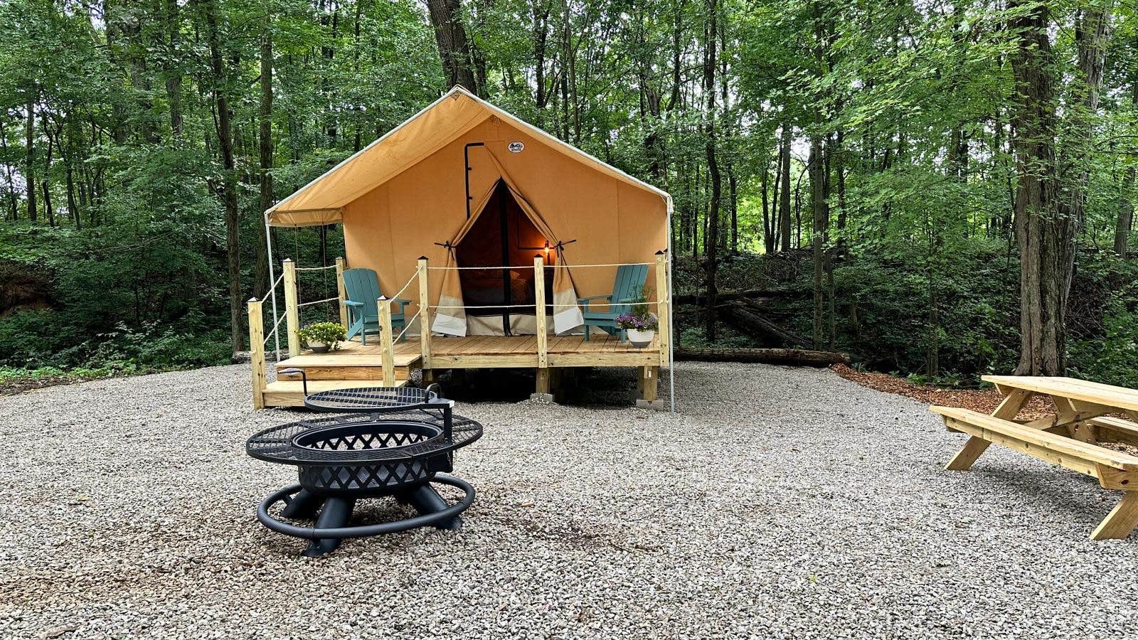 Max F.'s photo of a cabin at Lake Wapusun RV Resort near Danville, OH