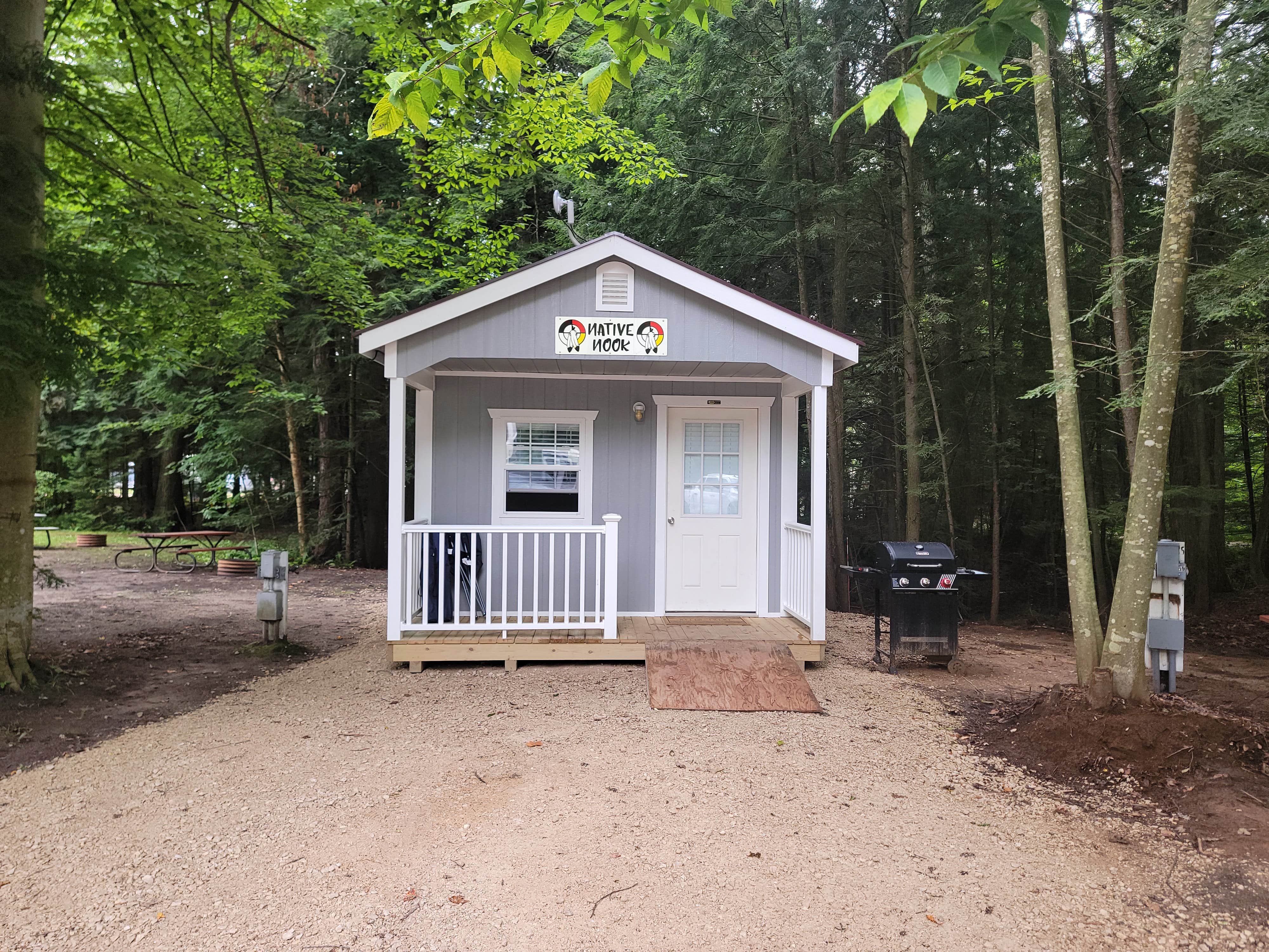 Camper-submitted photo at Big Cedar Campground Kayak & Canoe Livery near Gulliver, MI