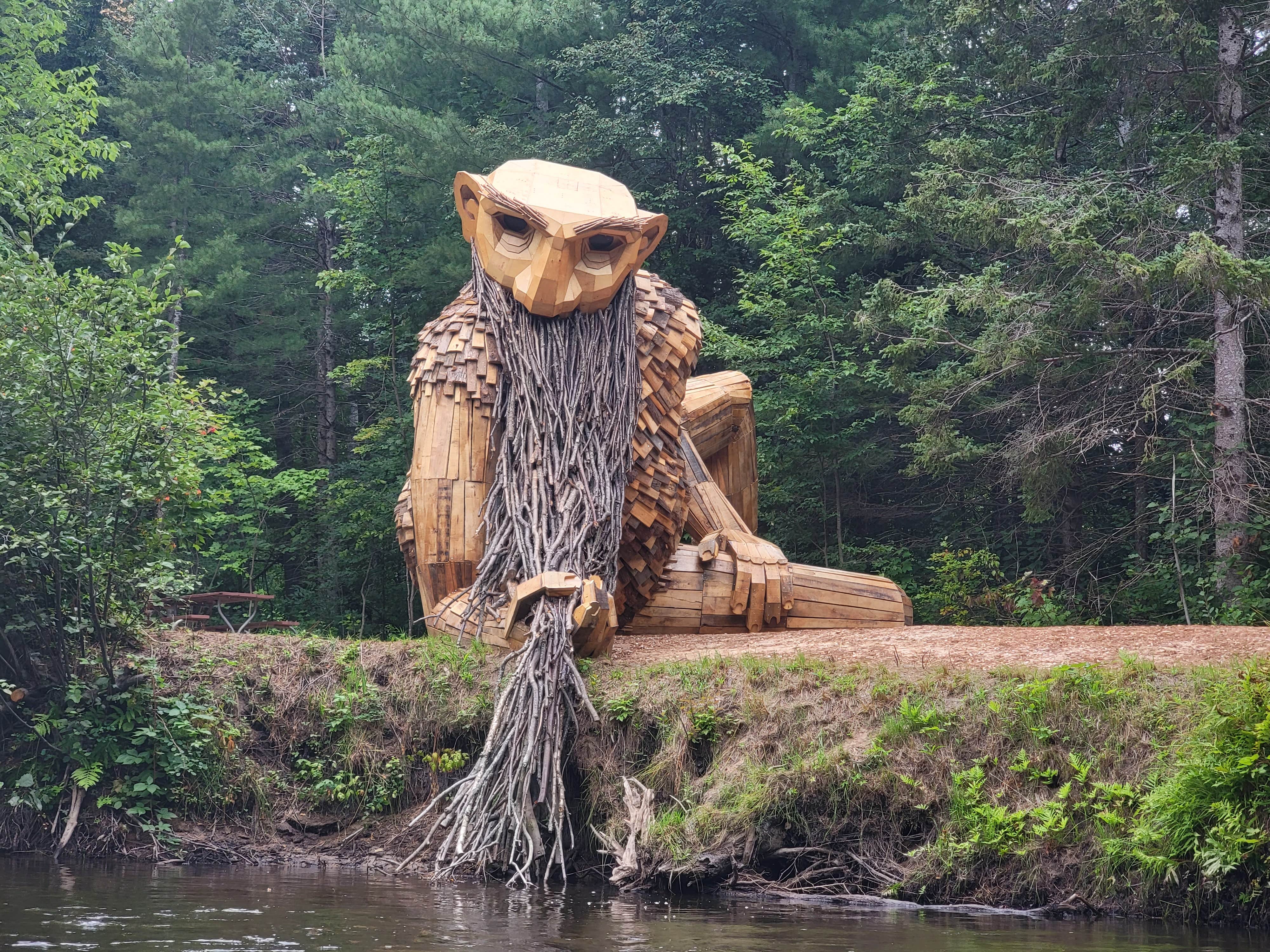 Camper-submitted photo at Big Cedar Campground Kayak & Canoe Livery near Seney, MI