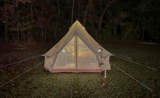 Beck N.'s photo of tent camping at Neverland near Hiram, GA