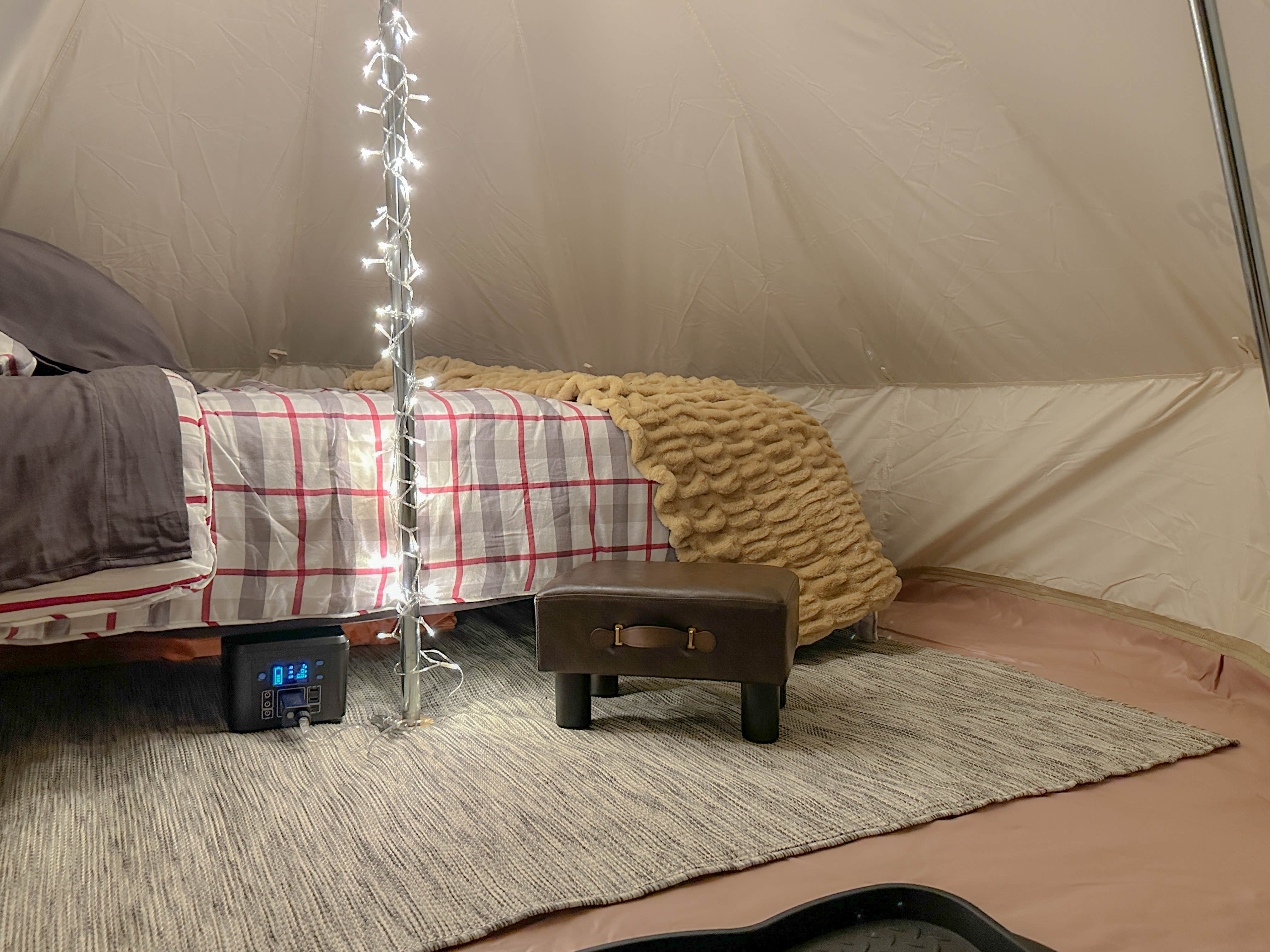 Beck N.'s photo of tent camping at Neverland near Palmetto, GA