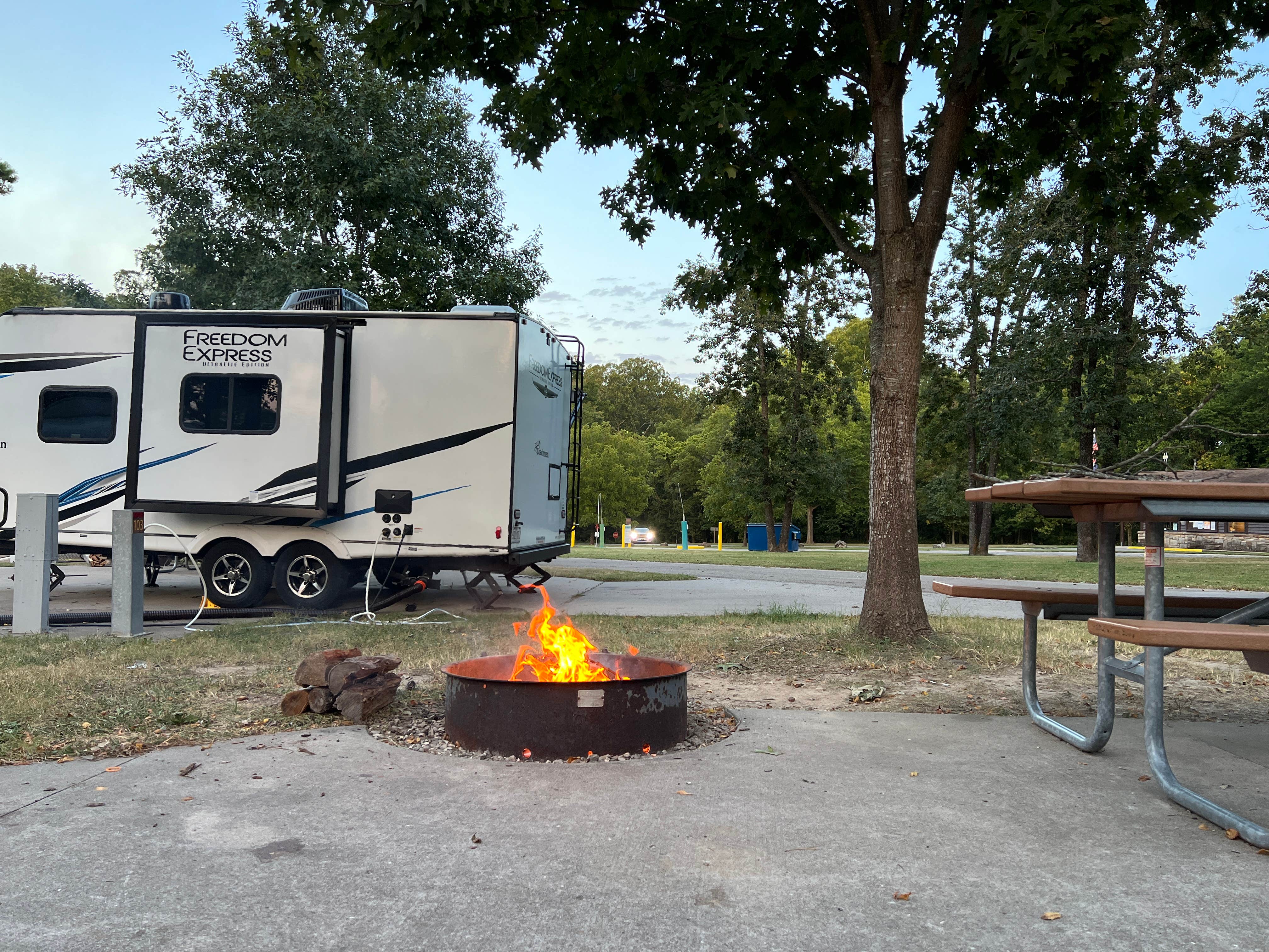 Camper submitted image from Bennett Spring State Park Campground - 1