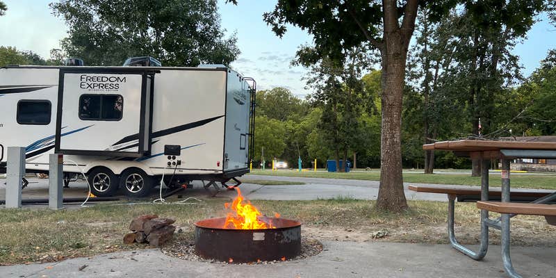 Camper submitted image from Bennett Spring State Park Campground