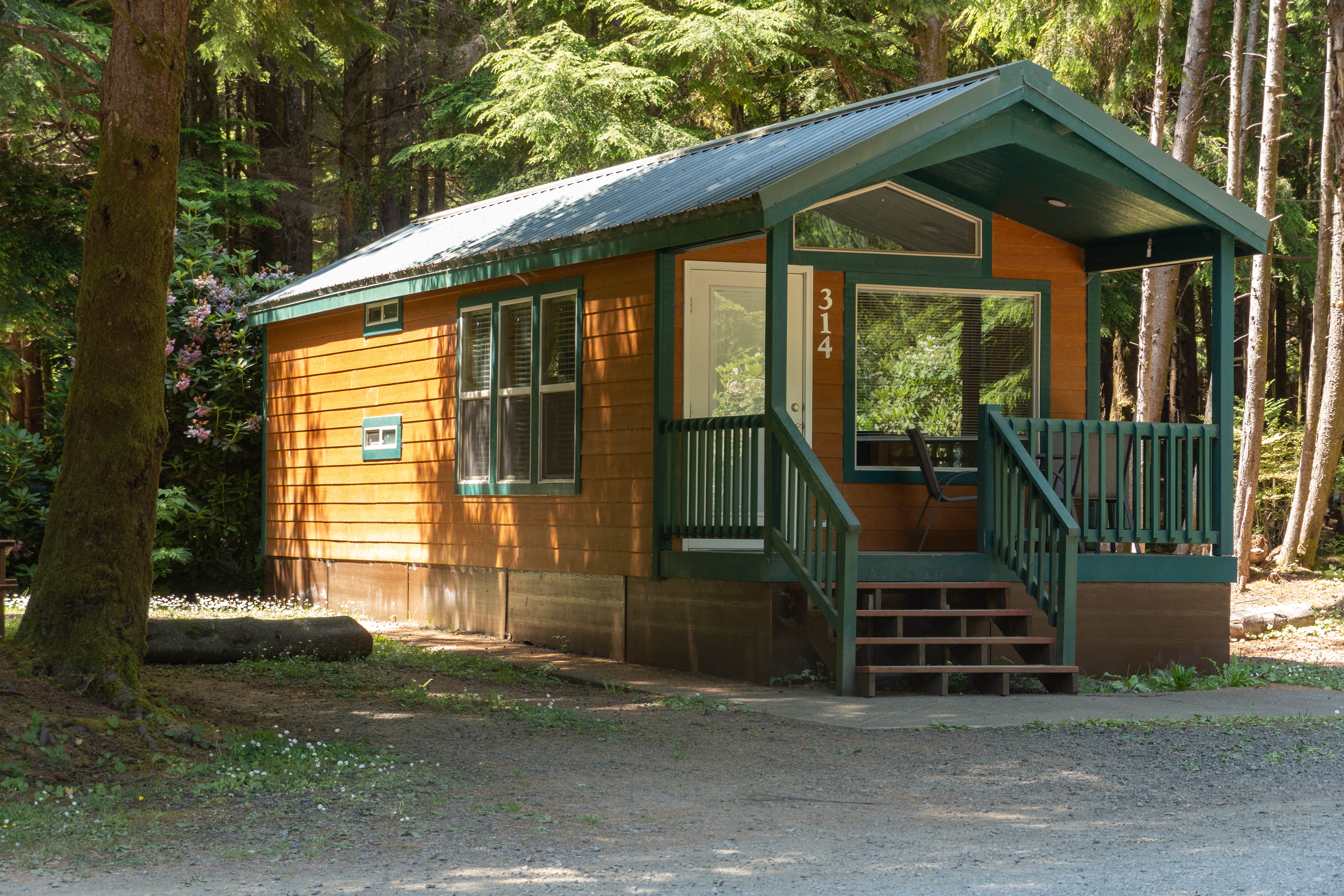 KM RESORTS's photo of a cabin at Ocean Breeze RV Resort - KM Resorts near Aberdeen, WA
