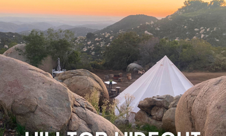 Camping near San Onofre Bluffs Campground — San Onofre State Beach: Splitrock Farm and Retreat, Fallbrook, California