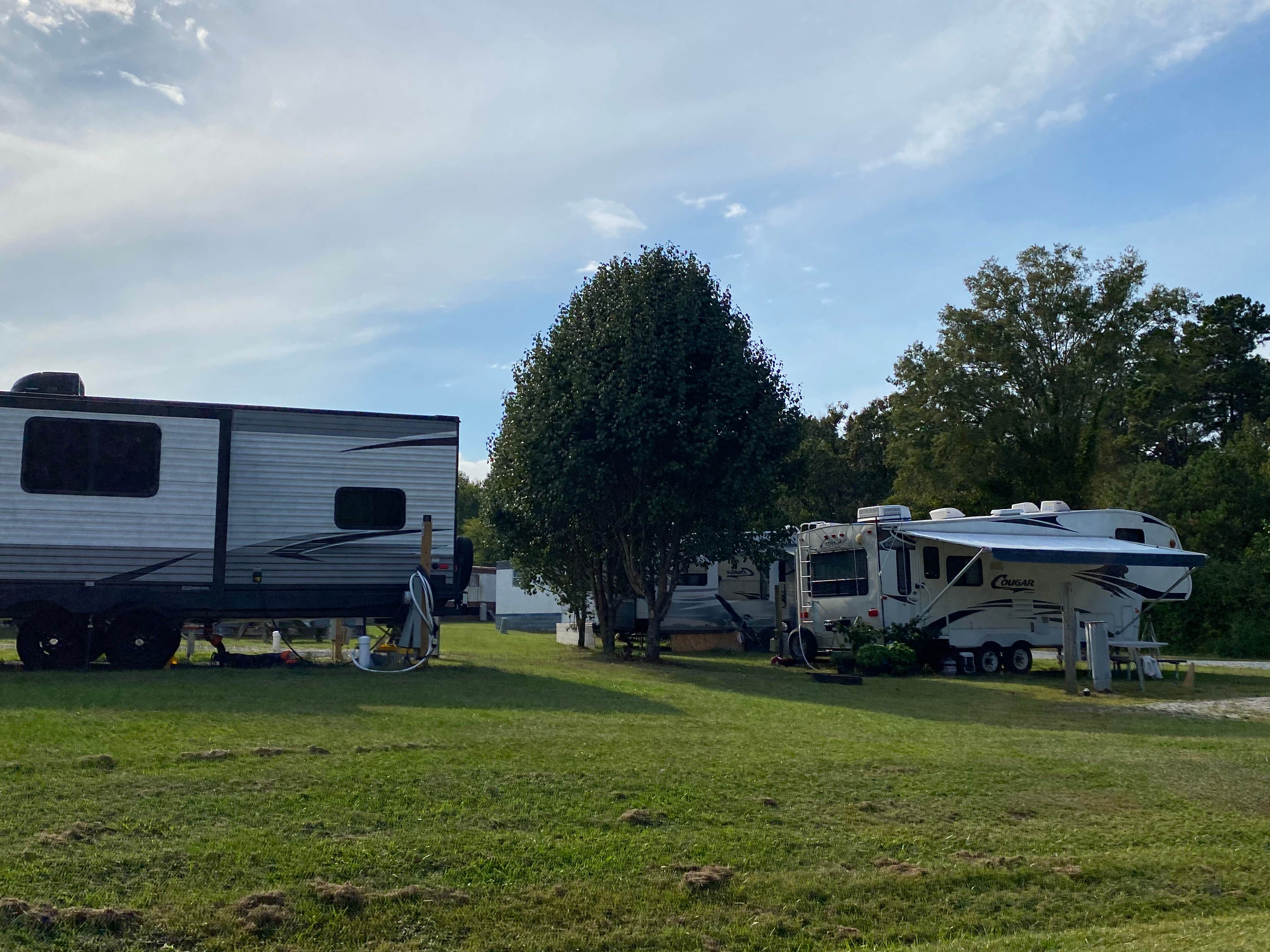 Stuart K.'s photo of rv camping at Four Oaks Lodging & RV Resort near Middlesex, NC