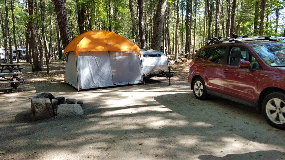 Jean C.'s photo at Sebago Lake State Park Campground near Naples, ME