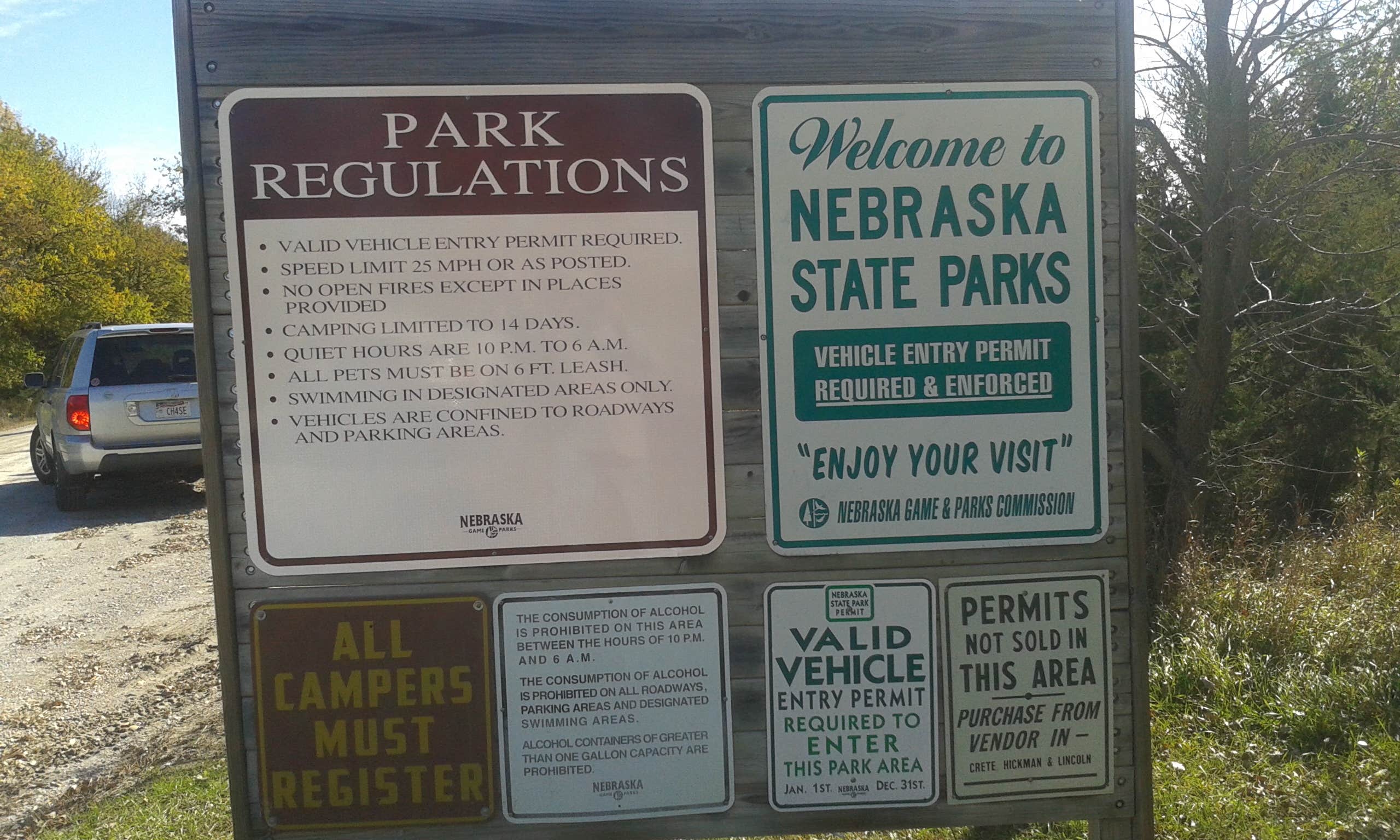 Camper-submitted photo at Wagon Train Primitive sites near Lincoln, NE