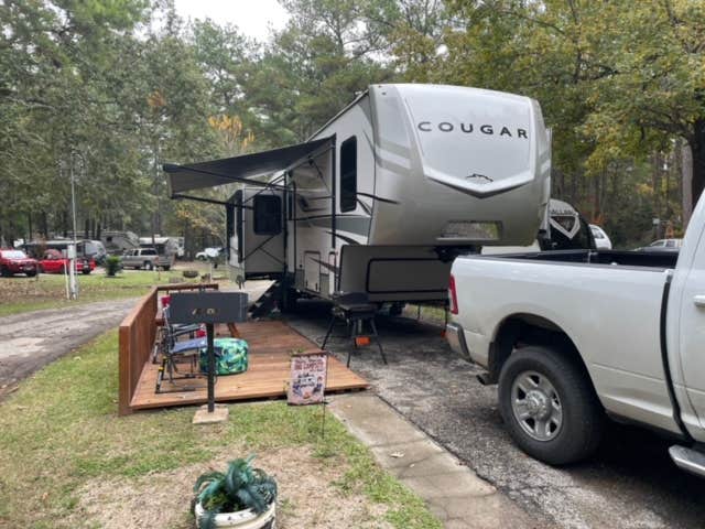 Erich H.'s photo of rv camping at Lone Star Lakes RV Park near Shepherd, TX
