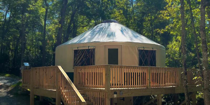 Camper submitted image from Pala Chino Yurt